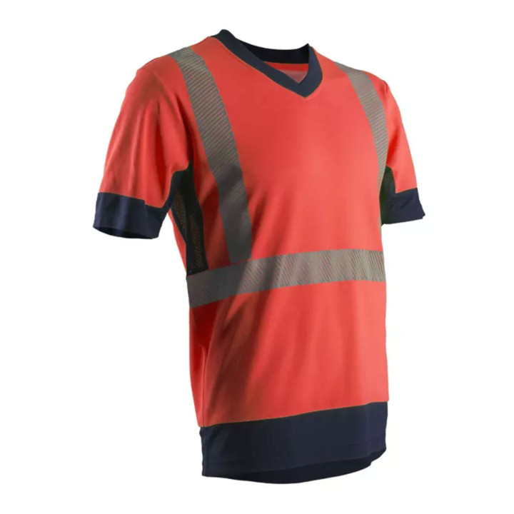 T Shirt Hv Bandes Ajourees
