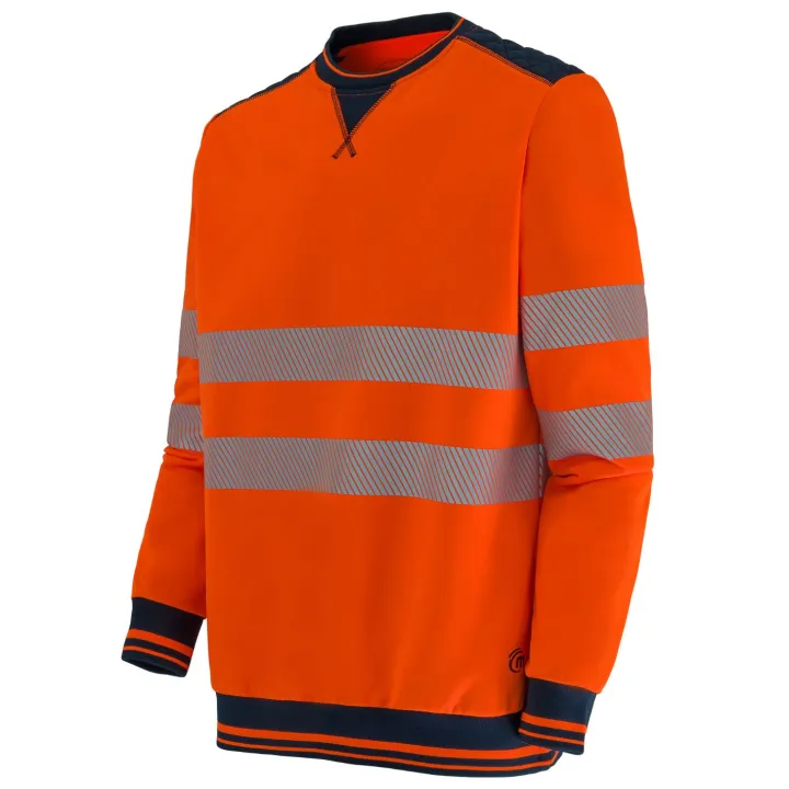 Sweat Haute Visibilite Col Rond Luk Light