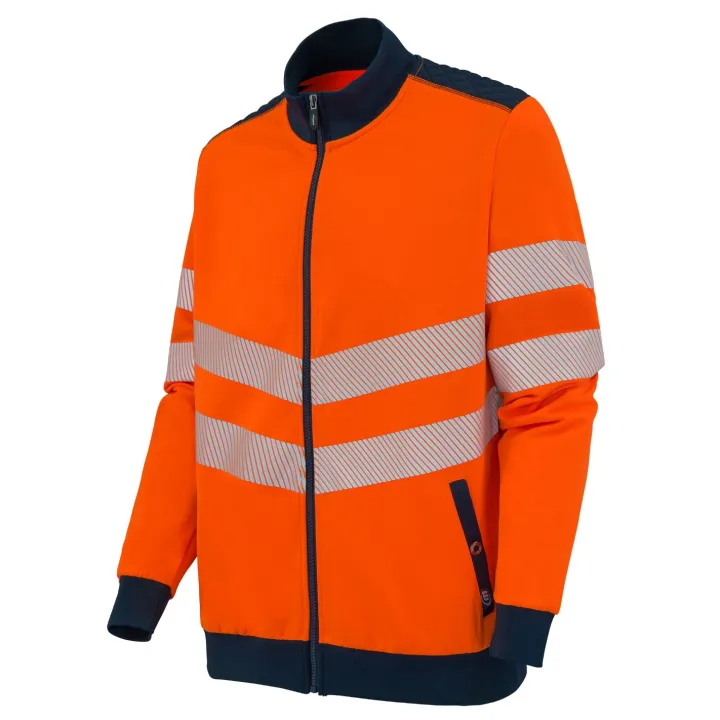 Sweat De Travail Hv Zip Col Luk Light