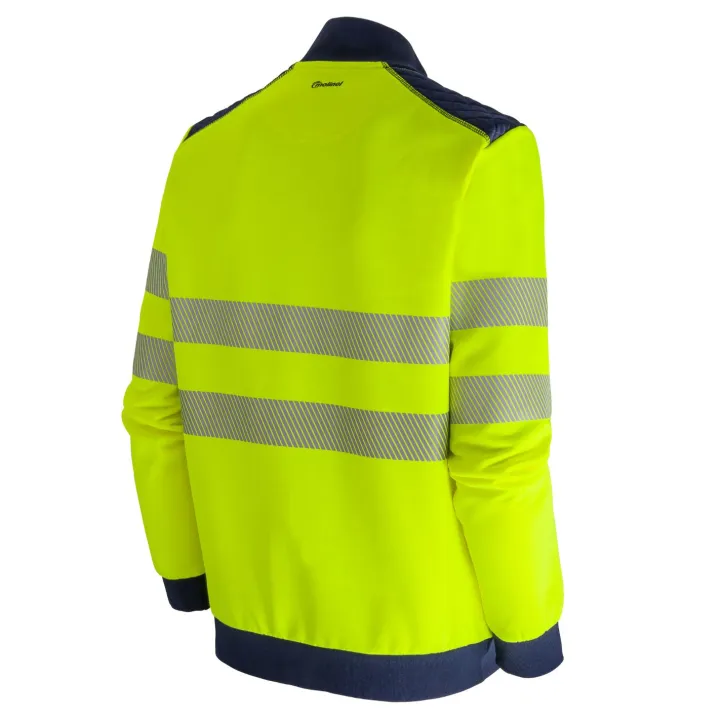 Sweat De Travail Hv Zip Col Luk Light
