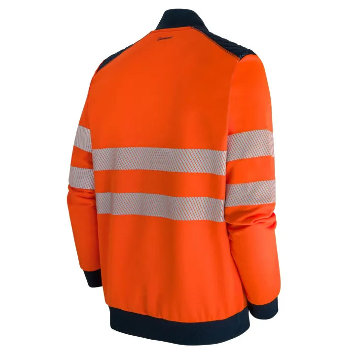 Sweat De Travail Hv Zip Col Luk Light