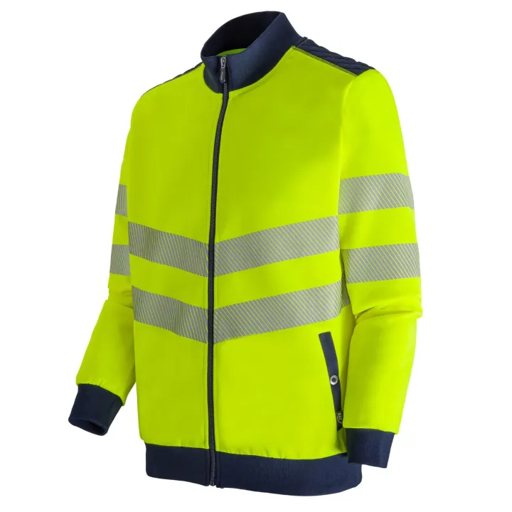 Sweat De Travail Hv Zip Col Luk Light