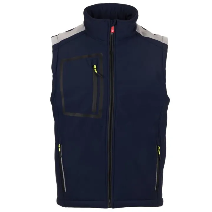 Gilet Softshell 3 Couches Homme Stream Vest Pad