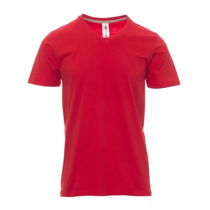 T-shirt Homme 100% Coton V Neck