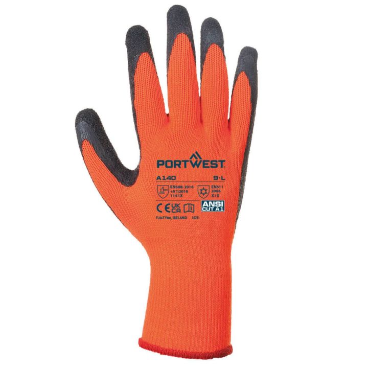 Gant Thermique Enduit Latex Lot De 12