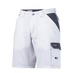 Short de travail ROMA Blanc