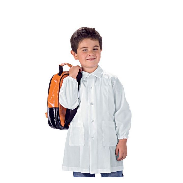 POLLICINO Blouse blanche enfant mixte 3-11 ans