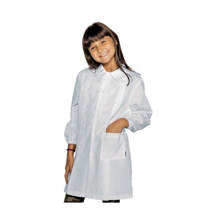 POLLICINO Blouse blanche enfant mixte 3-11 ans