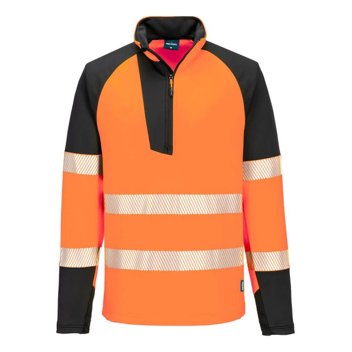 Sweatshirt Hviz Col Zippe