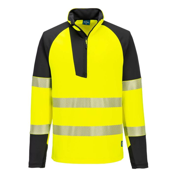 Sweatshirt Hviz Col Zippe