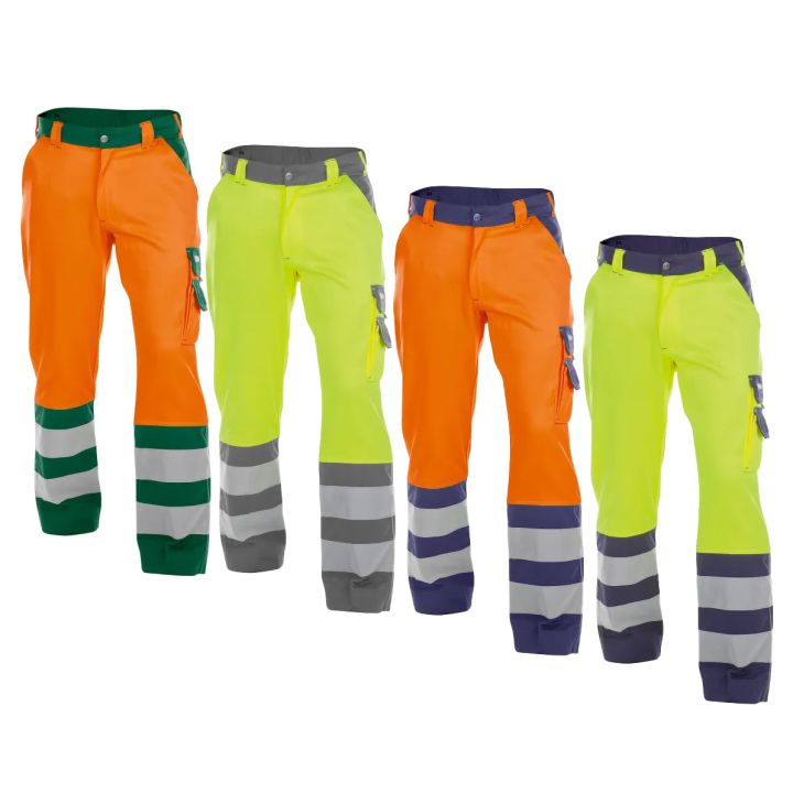 LANCASTER Pantalon de travail haute visibilit&eacute; multipoche