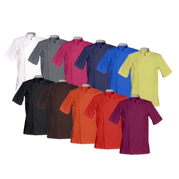 Veste De Cuisine Manches Courtes Cookiemc