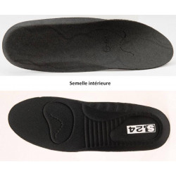 MAYA chaussure de sécurité cuir verpelle/ textile aéré S1P basse S 24