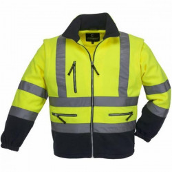 HIVIZ STATION Veste de travail chaude polyester polaire haute visibilité 