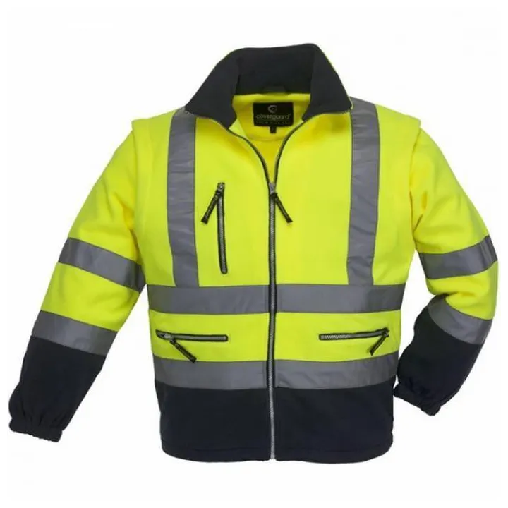 HIVIZ STATION Veste de travail chaude polyester polaire haute visibilit&eacute; 