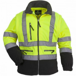 HIVIZ STATION Veste de travail chaude polyester polaire haute visibilité 