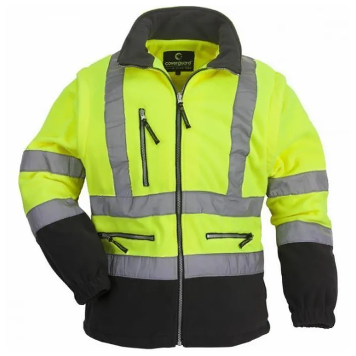 HIVIZ STATION Veste de travail chaude polyester polaire haute visibilit&eacute; 