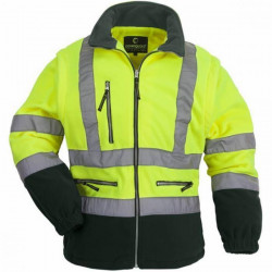 HIVIZ STATION Veste de travail chaude polyester polaire haute visibilité 