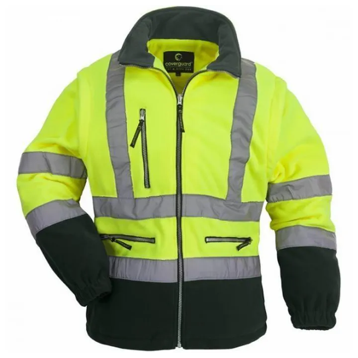 HIVIZ STATION Veste de travail chaude polyester polaire haute visibilit&eacute; 