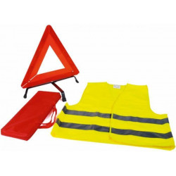 KIT SIGNALISATION (triange, gilet)