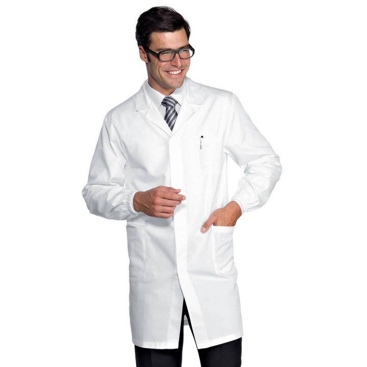 Blouse de travail homme &agrave; poignets &eacute;lastiques
