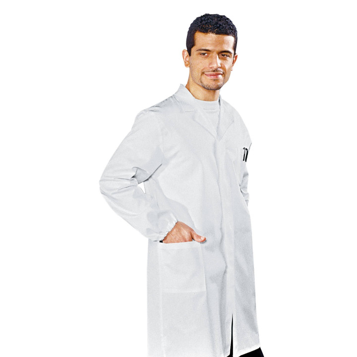 Blouse de travail homme &agrave; poignets &eacute;lastiques