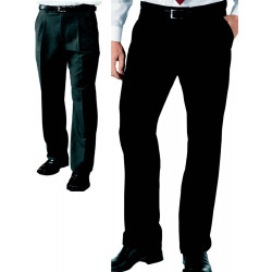 Pantalon de serveur UOMO 2 pinces en polyester