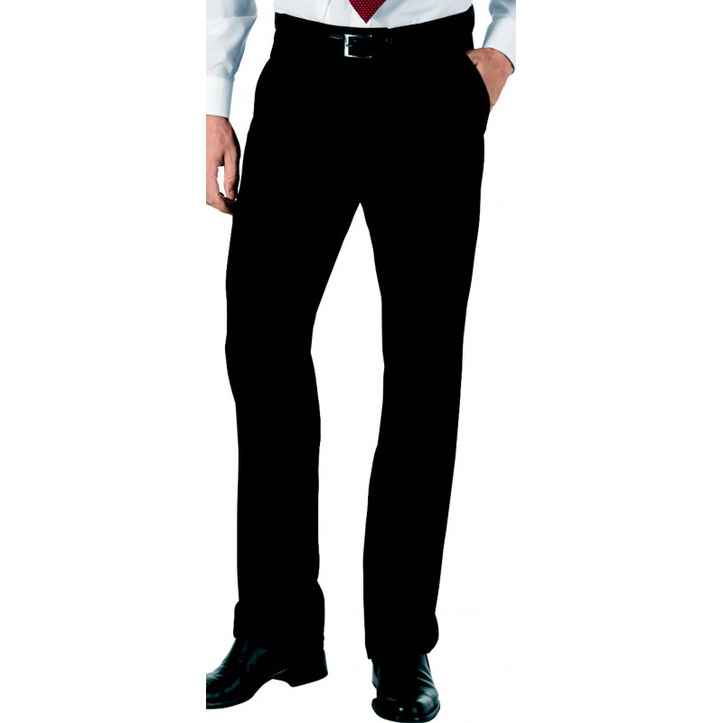 Pantalon de serveur UOMO 2 pinces en polyester