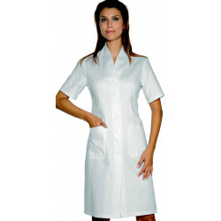 LUGANO Blouse médicale femme manches courtes coton 