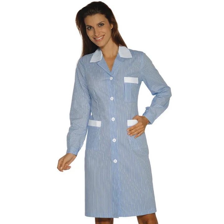 POSITANO Polycoton blouse de travail femme manches longues