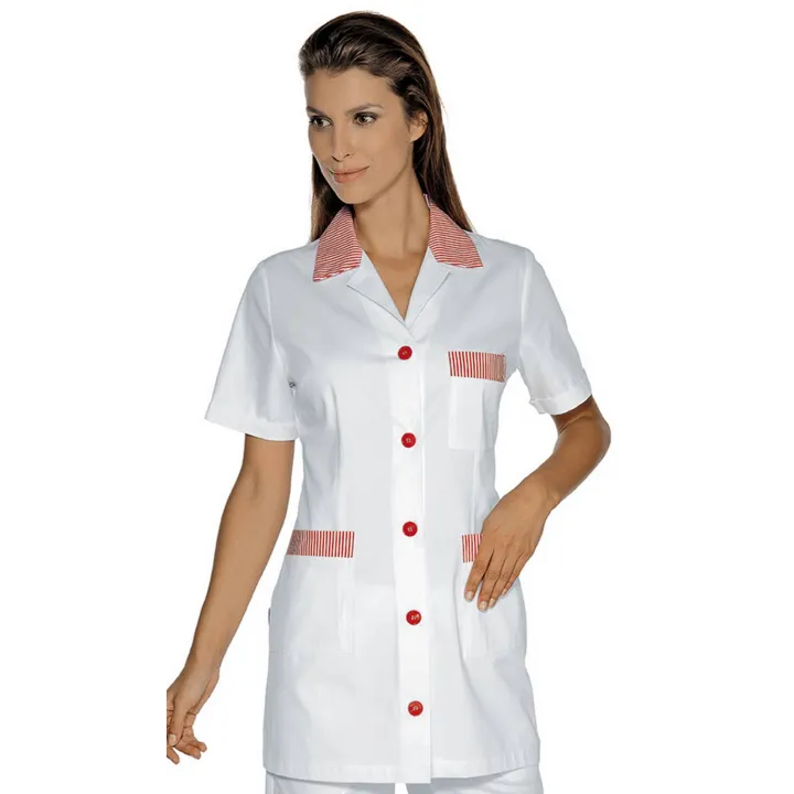 MARBELLA COTON Tunique de travail femme manches courtes