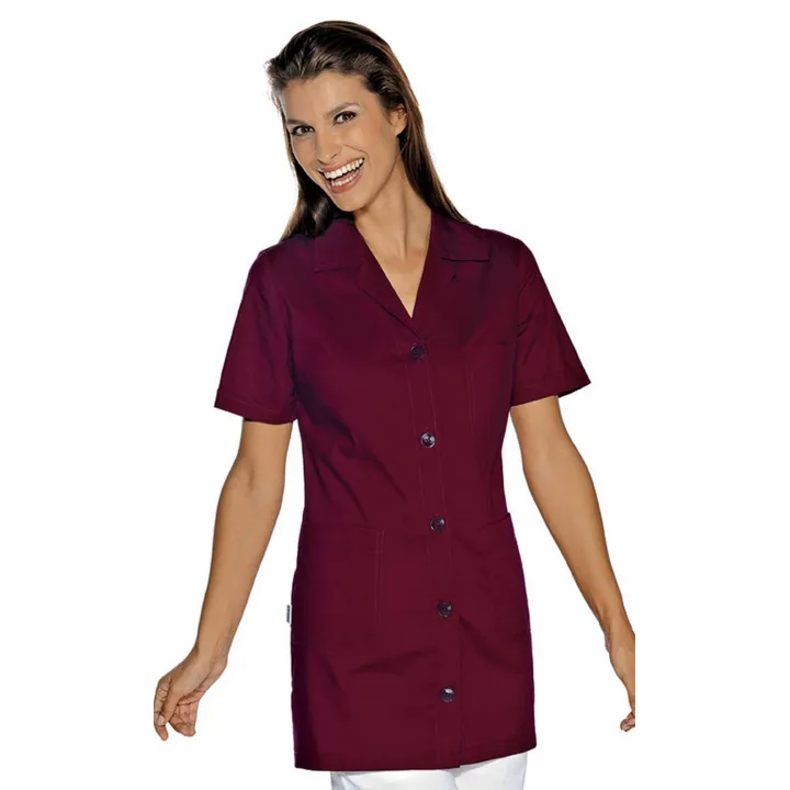 MARBELLA POLYCOTON Tunique de travail femme manches courets