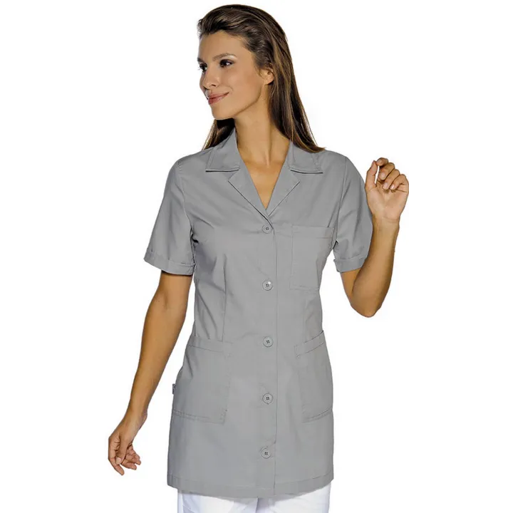 MARBELLA POLYCOTON Tunique de travail femme manches courets