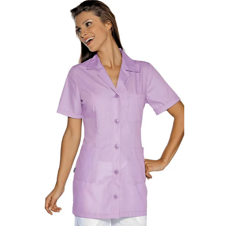 MARBELLA POLYCOTON Tunique de travail femme manches courets