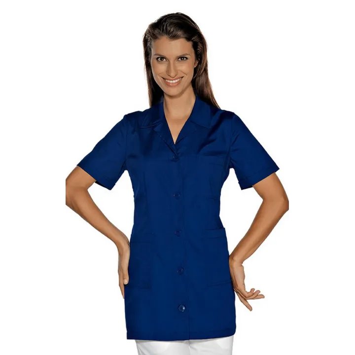 MARBELLA POLYCOTON Tunique de travail femme manches courets