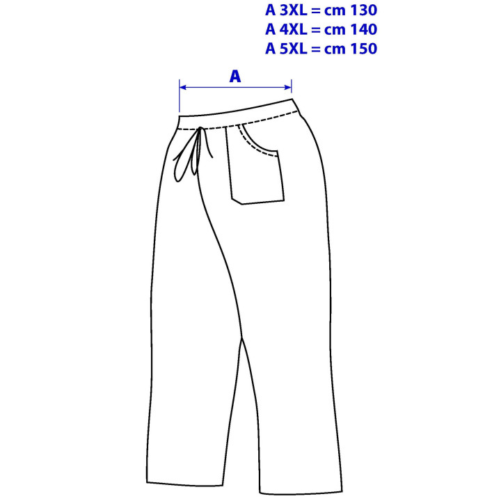 PANTALON M&eacute;dical sp&eacute;cial grande taille