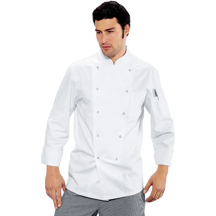 Veste de cuisine BOTTONI homme manches longues