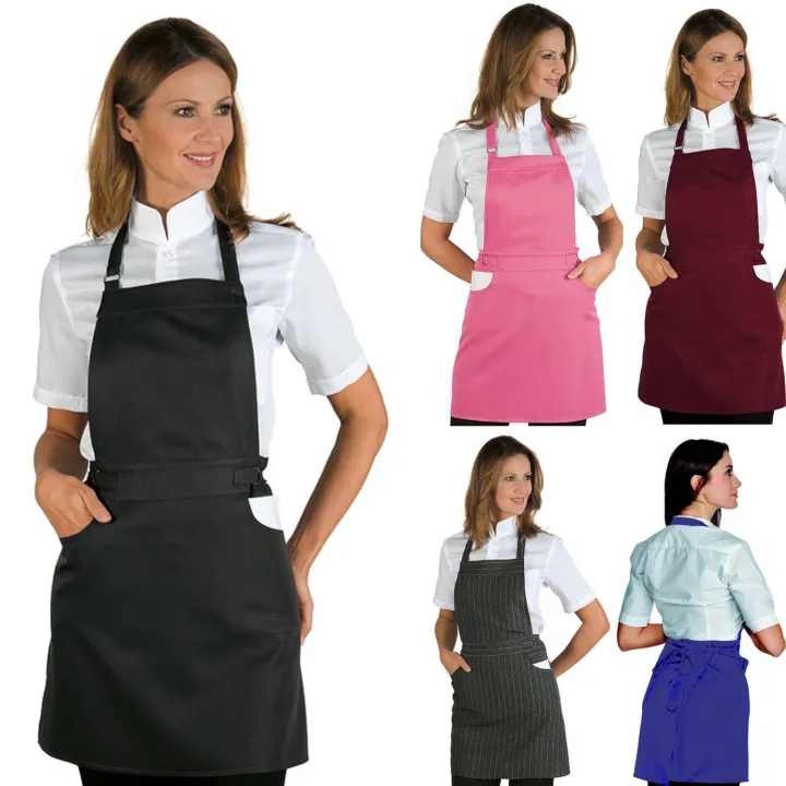 ISCHIA Tablier &agrave; bavette de service femme