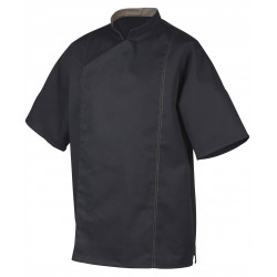 POWER+ Veste de cuisine homme manches courtes ROBUR