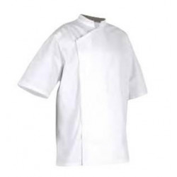 POWER+ Veste de cuisine homme manches courtes ROBUR