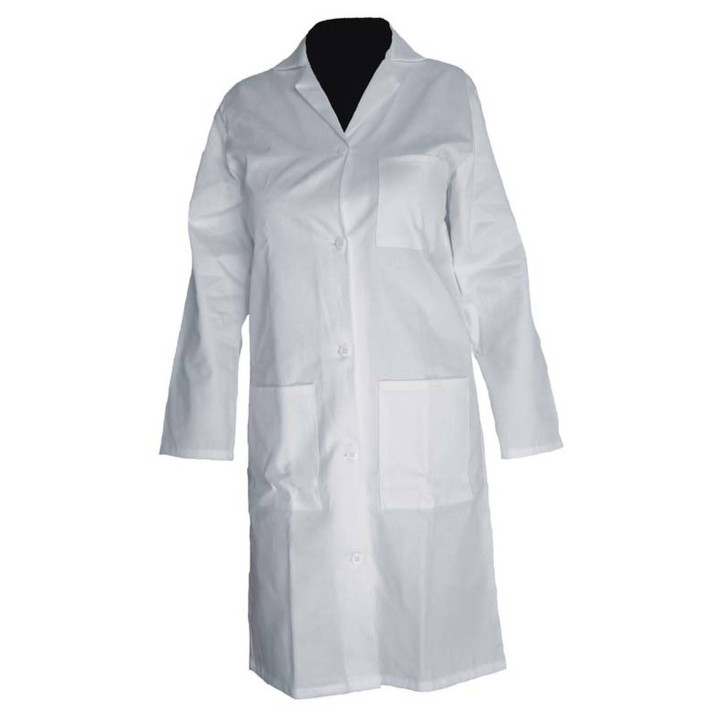 Blouse m&eacute;dicale femme coton &agrave; boutons