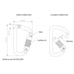 Lot de 100 Connecteurs acier automatiques