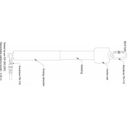 Lot de 20 Anti-chute à enrouleur autobloquant 2.5M