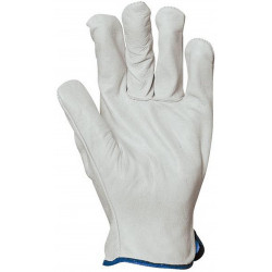 Lot de 10 gants de maîtrise tout fleur de buffle