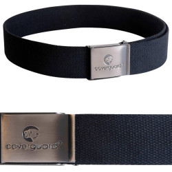 Ceinture coton noir réglable