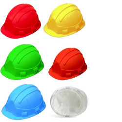 Casque de chantier OPAL avec garniture frontale lot de 40