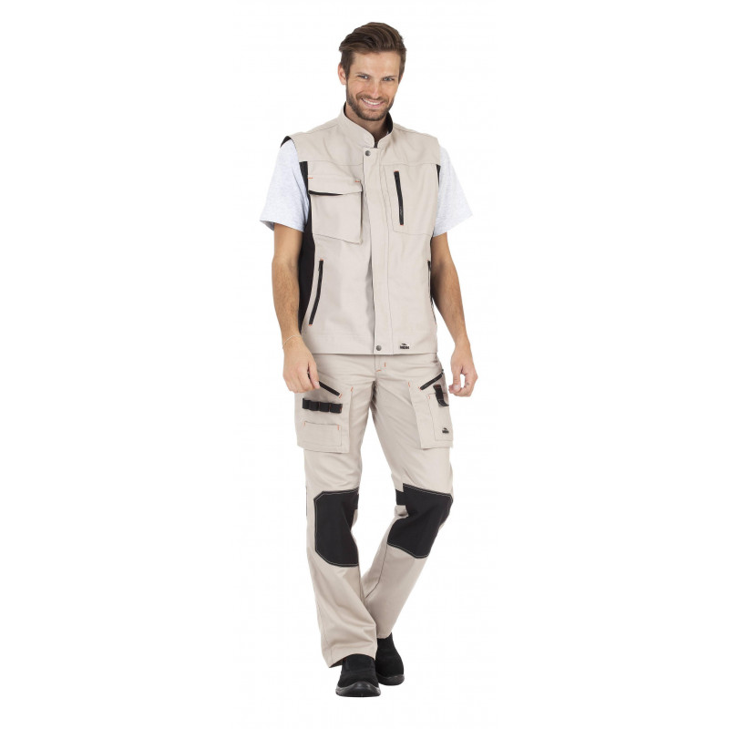 Gilet de travail homme DYNAMIC FIT