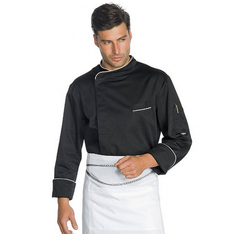 Veste de chef cuisine à manches courtes ANTI TRANSPIRATION