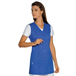 Tunique de travail femme color&eacute;e sans manche