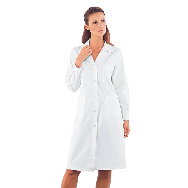 Blouse femme anti-acide sulfurique &agrave; manches longues